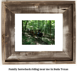 family horseback riding near me in Buda, Texas